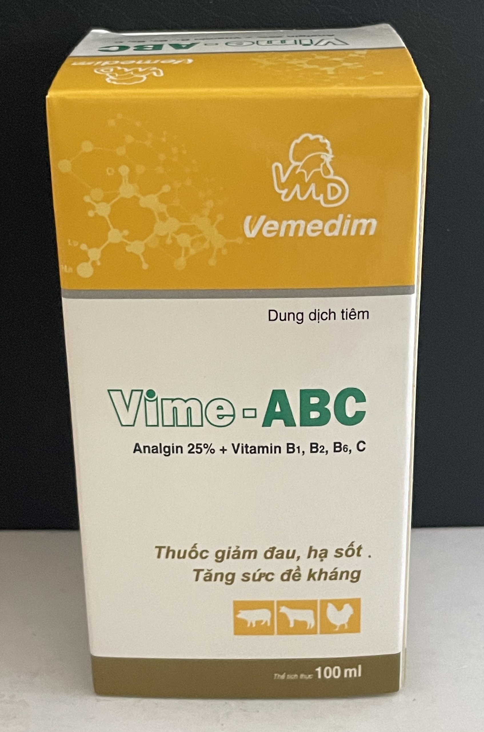 Vime abc - thuốc giảm đau, hạ sốt, tăng sức đề kháng