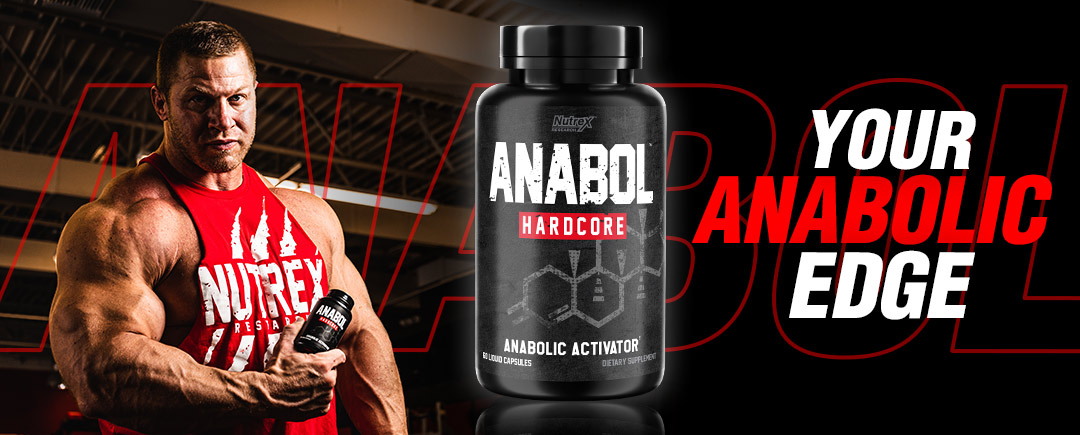 Nutrex Anabol Hardcore hỗ trợ tăng cơ bắp và sức mạnh [BẢN NHẬP KHẨU] 2
