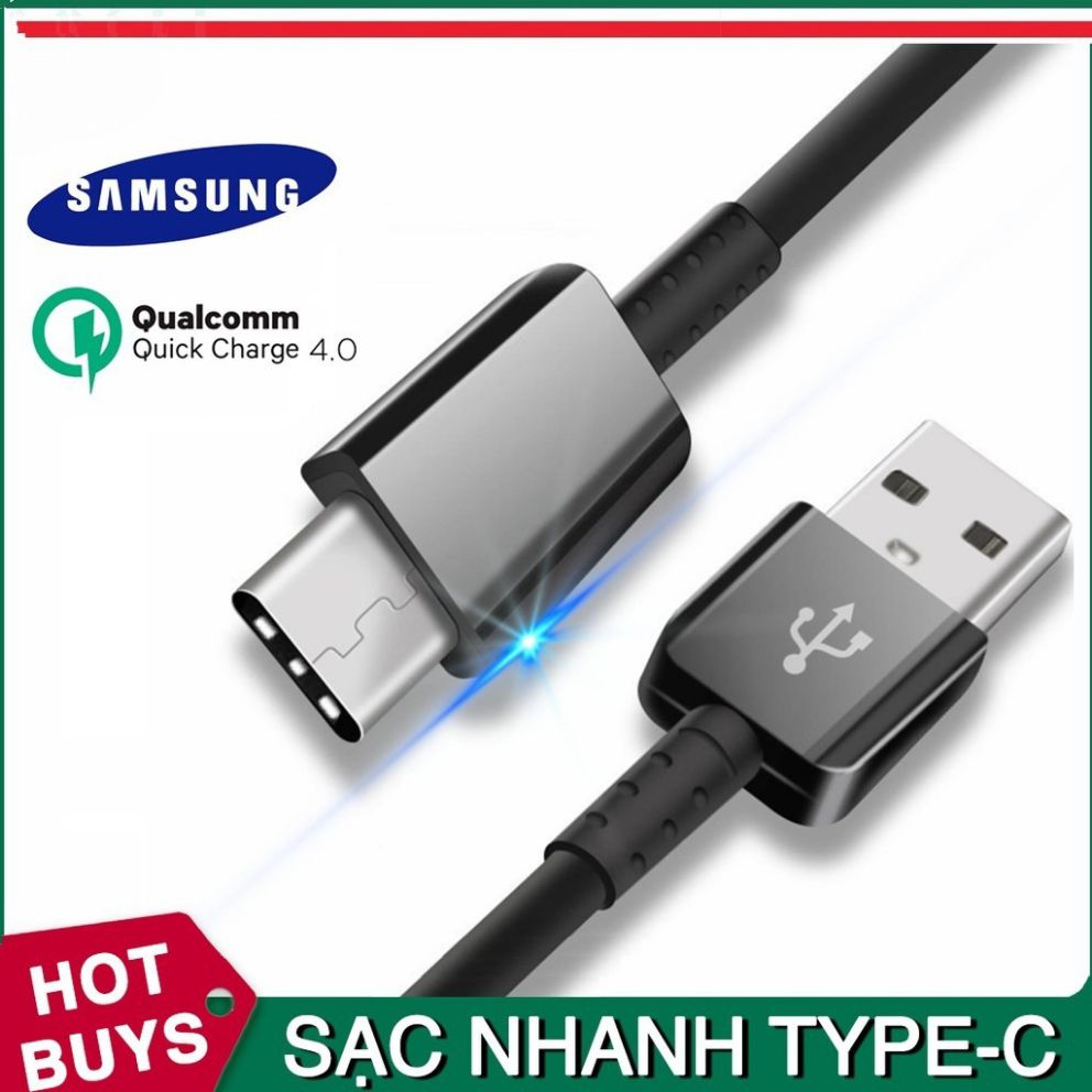 Cáp sạc type C hỗ trợ sạc nhanh Quick charger