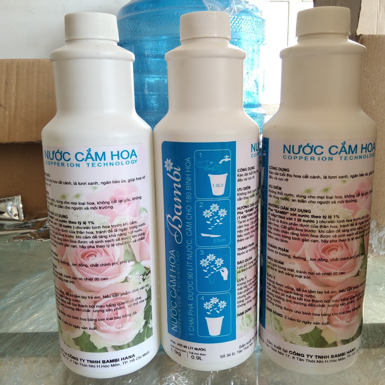 Combo 2 chai nước dưỡng hoa 900ml