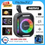 [ CHÍNH HÃNG ] Loa Blutooth Mini, Loa Không Dây  REMAX RB-M11 Bluetooth V5.4 Pin 1800mAh Chống Nước IPX5 Công Suất 5W - AUX USB TF FM, Bảo Hành 12  Tháng.