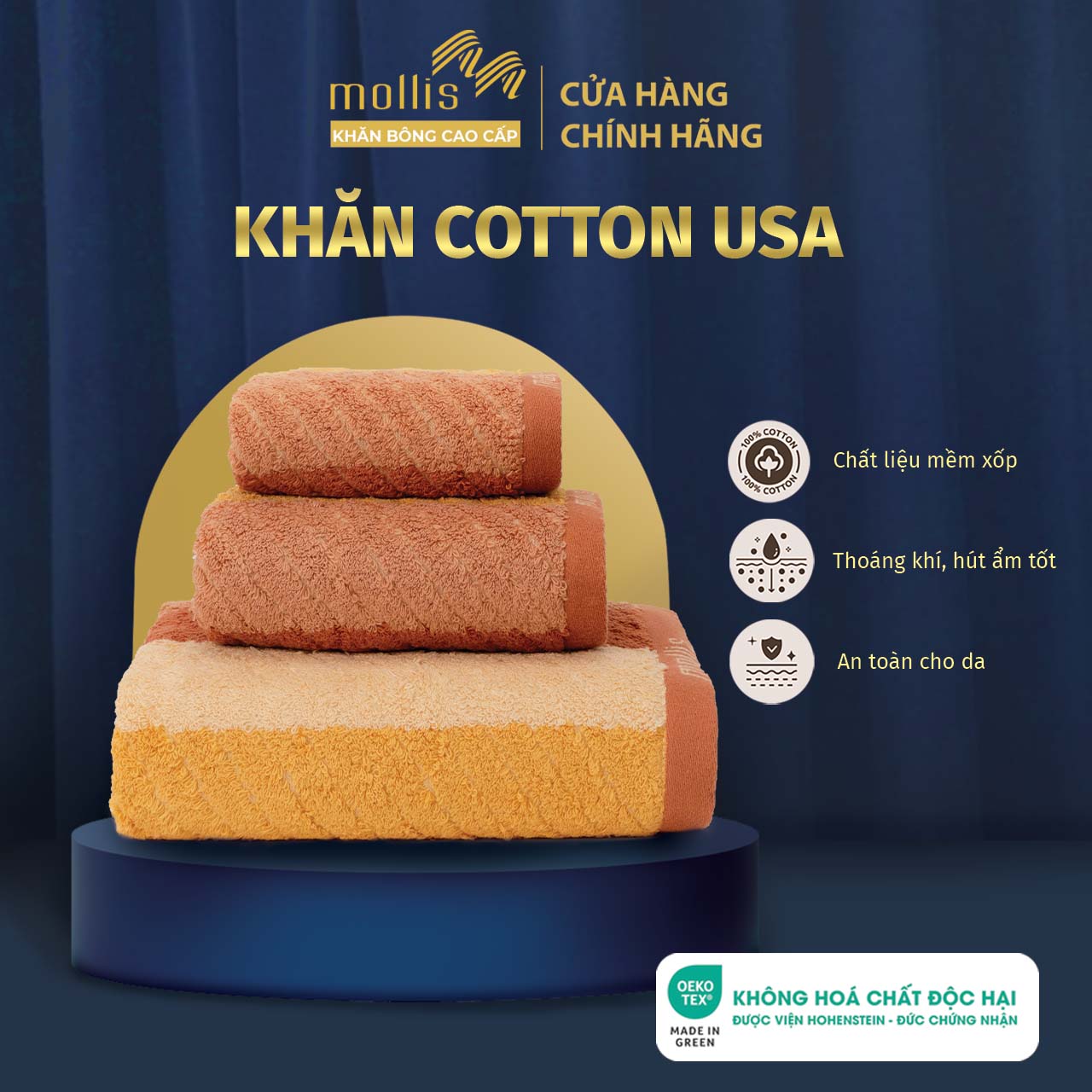 Khăn tắm, khăn gội/mặt Cotton Nontwist không xoắn siêu thấm hút nước và nhanh khô cho người lớn, tiện lợi cho tập thể thao, quấn đầu, ủ tóc, spa gội đầu