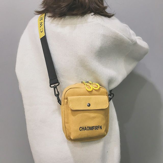 Túi đeo chéo unisex chaomfirfn mẫu vuông
