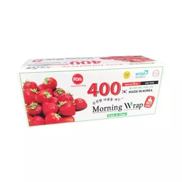 Màng bọc thực phẩm lò vi sóng PVC (KOREA) Dâu 400 (30cm x 250m)