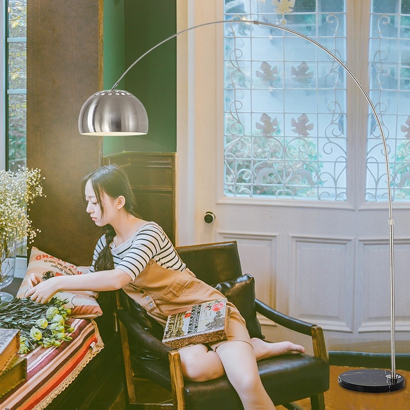 Hot-selling household goods ĐÈN ĐỨNG BOW SIZE S - HÀNG LOẠI 1( CÓ TĂNG GIẢM CHIỀU CAO) - ĐÃ KÈM BÓNG LED