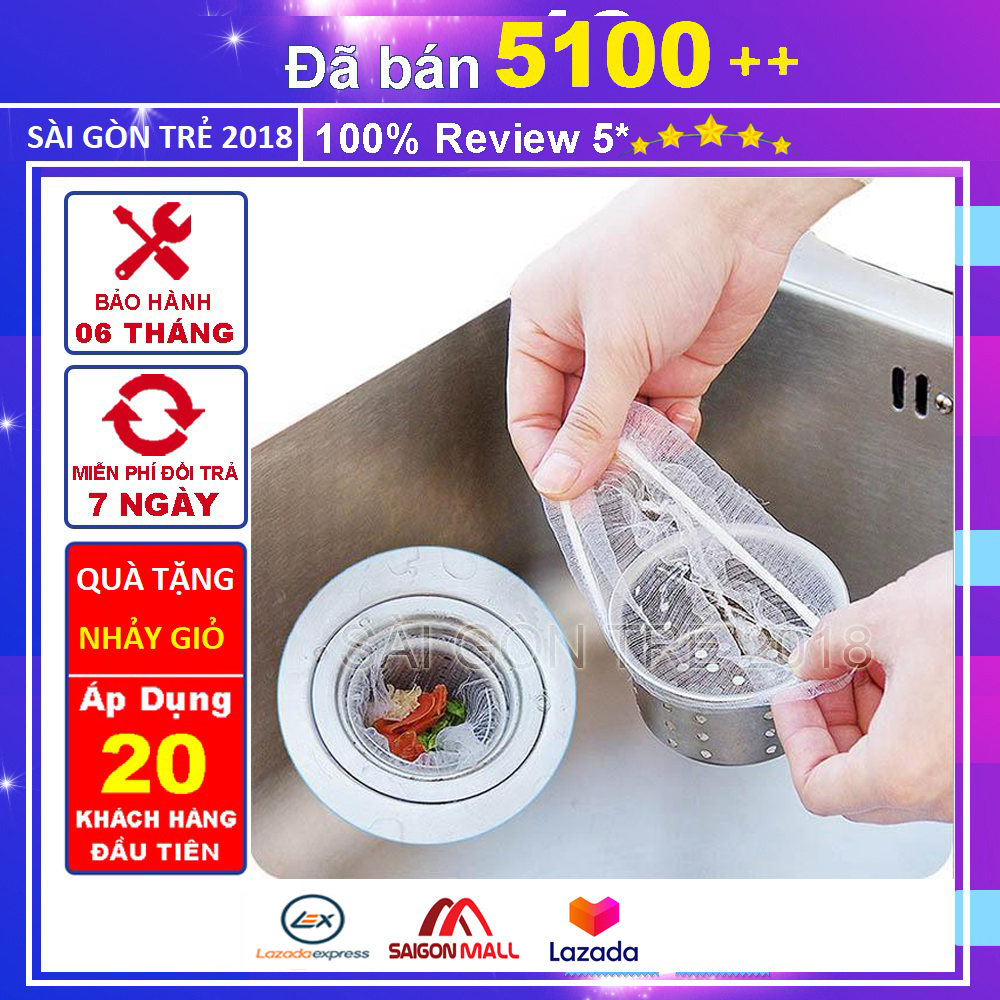 Bộ 100 túi lọc rác thông minh