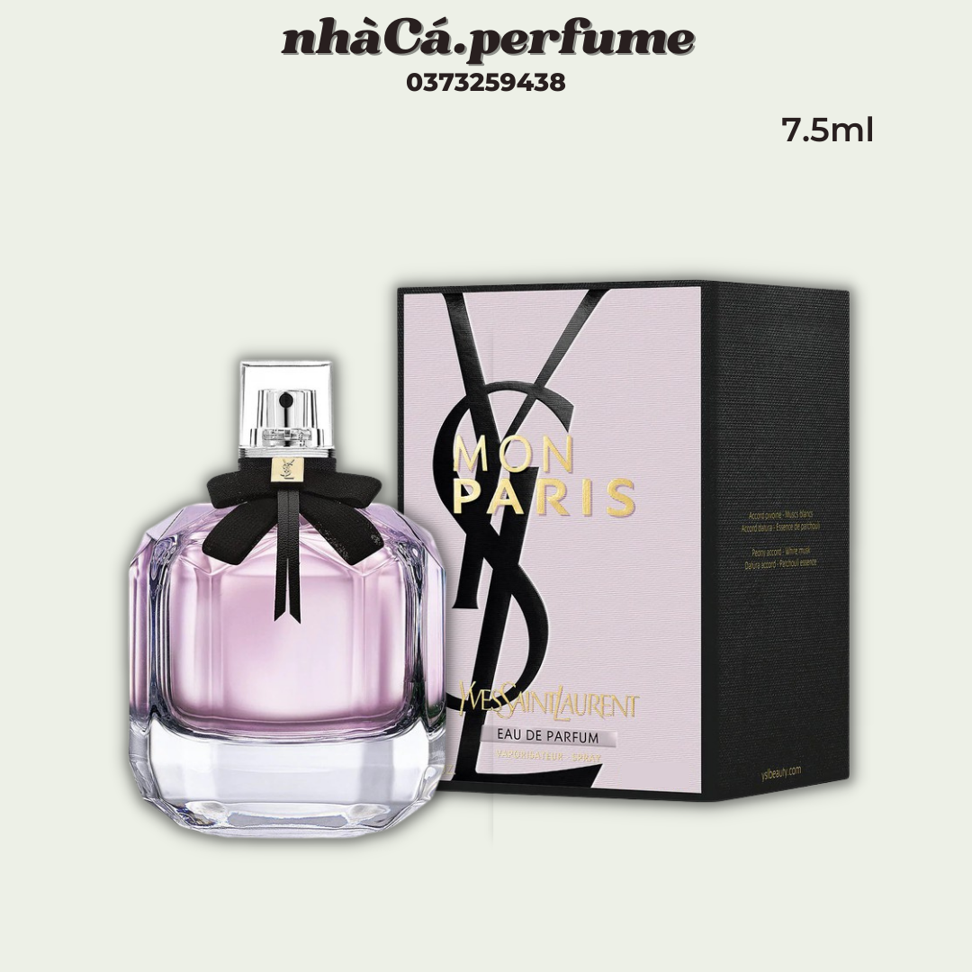 Nước hoa nữ ysl mon paris eau de parfum 7.5ml hương trái cây chypre fruity gợi cảm nữ tính thanh lịch