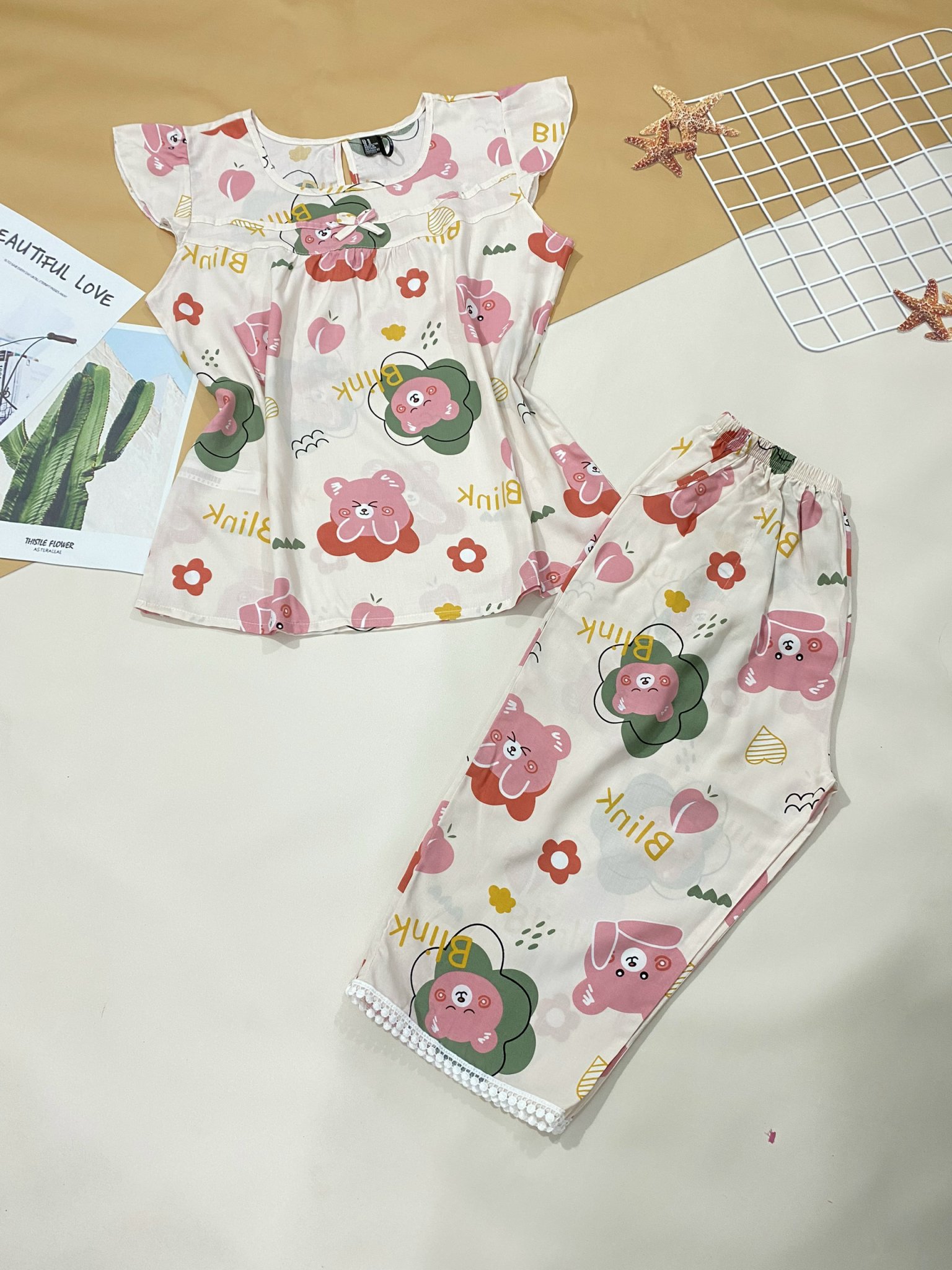 Đồ bộ tole,lanh cánh tiên,quần lửng,SIZE ,11 màu lựa chọn.A1