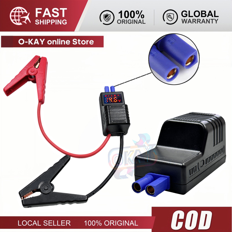  Dây Kích Bình Ô Tô - Cáp Kết Nối Kẹp Ắc Quy Khẩn Cấp - Smart Clamp - Tiện Lợi & An Toàn 