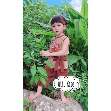 Bộ chú cuội 4 chi tiết cho bé trai