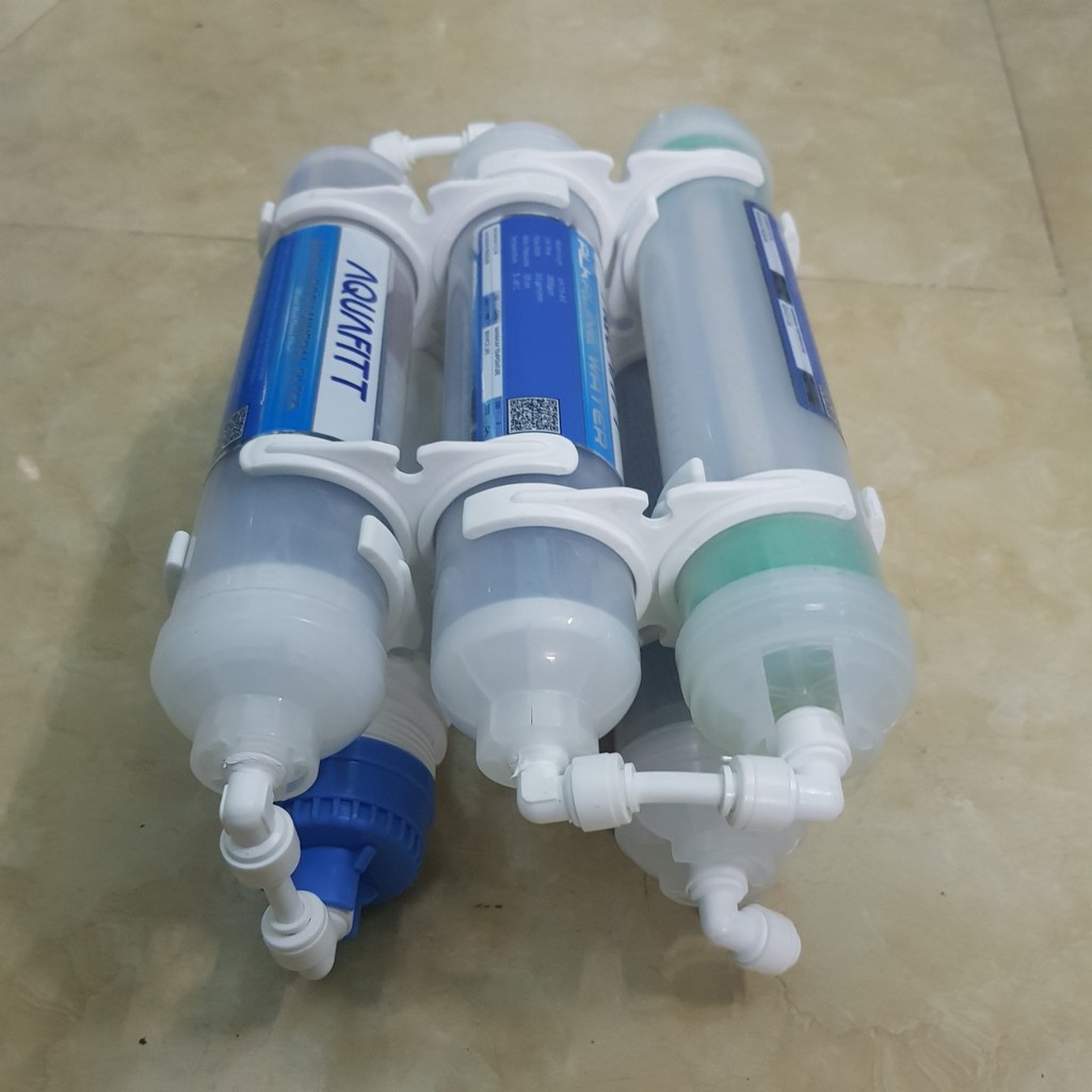 Bộ 5 lõi lọc chức năng 5678 dùng cho máy lọc nước RO gia đình