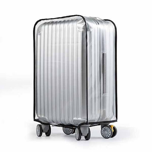 Vỏ bọc bảo về vali kéo túi bọc vali nhựa trong suốt size 20,24,28 inch chống chầy xước