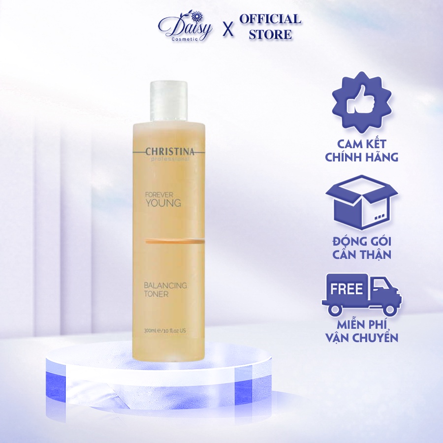 Toner Làm Sạch Dịu Nhẹ Da Balancing Christina 300ml