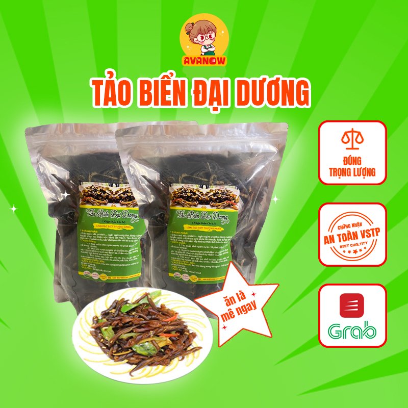 Tảo xoắn chi lê 🍣 avanow 🍣 tảo biển đại dương 500g