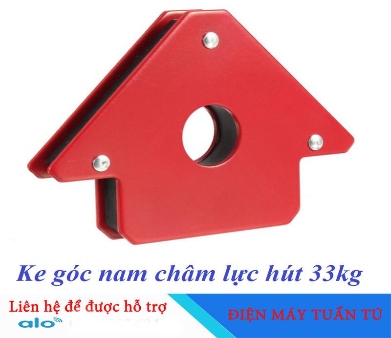 Ke góc nam châm 75lbs lực hút 33kg