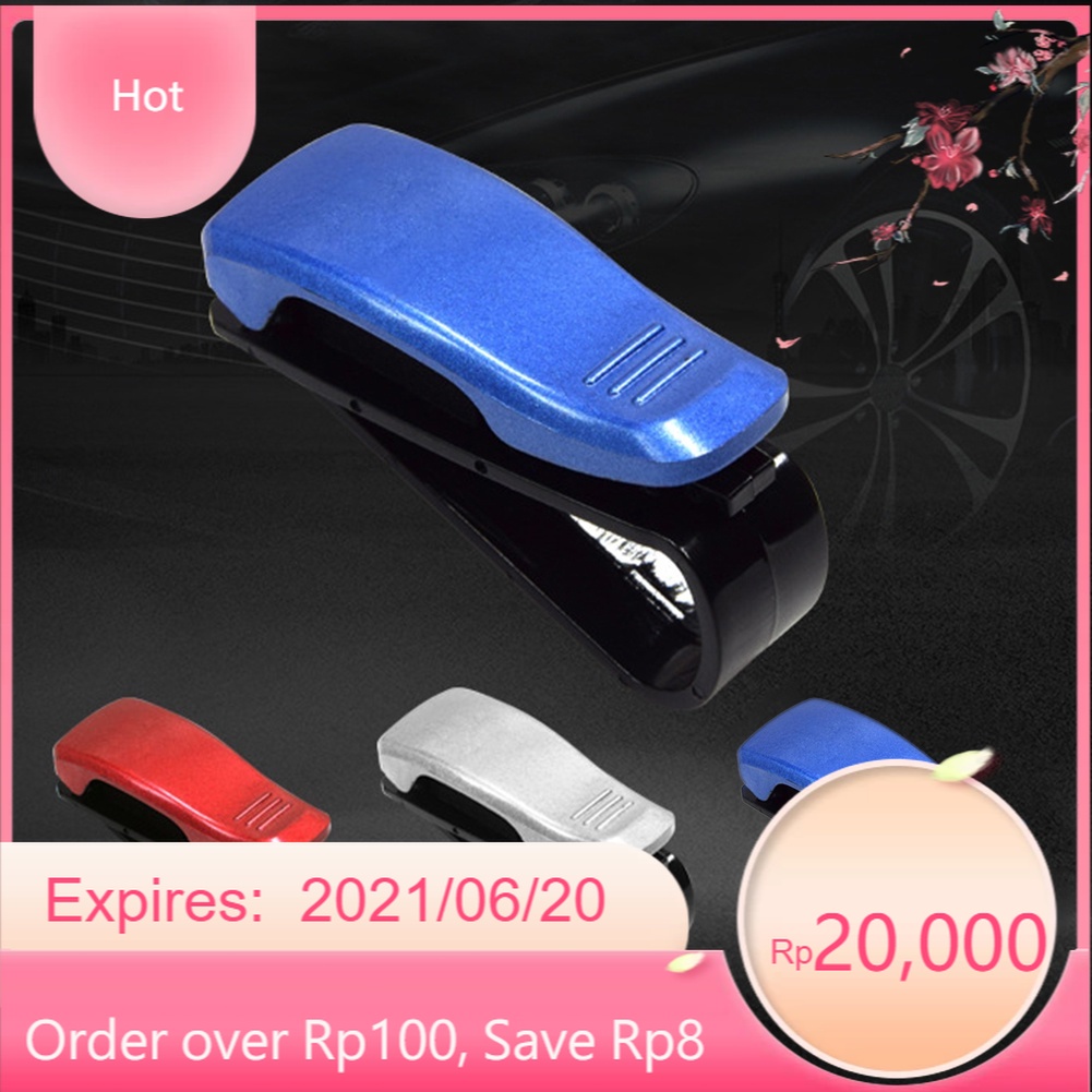 Kẹp treo mắt kính trên xe hơi, kẹp cài kính ô tô Gắn Tấm Che Nắng Xe Hơi Tiện Dụng