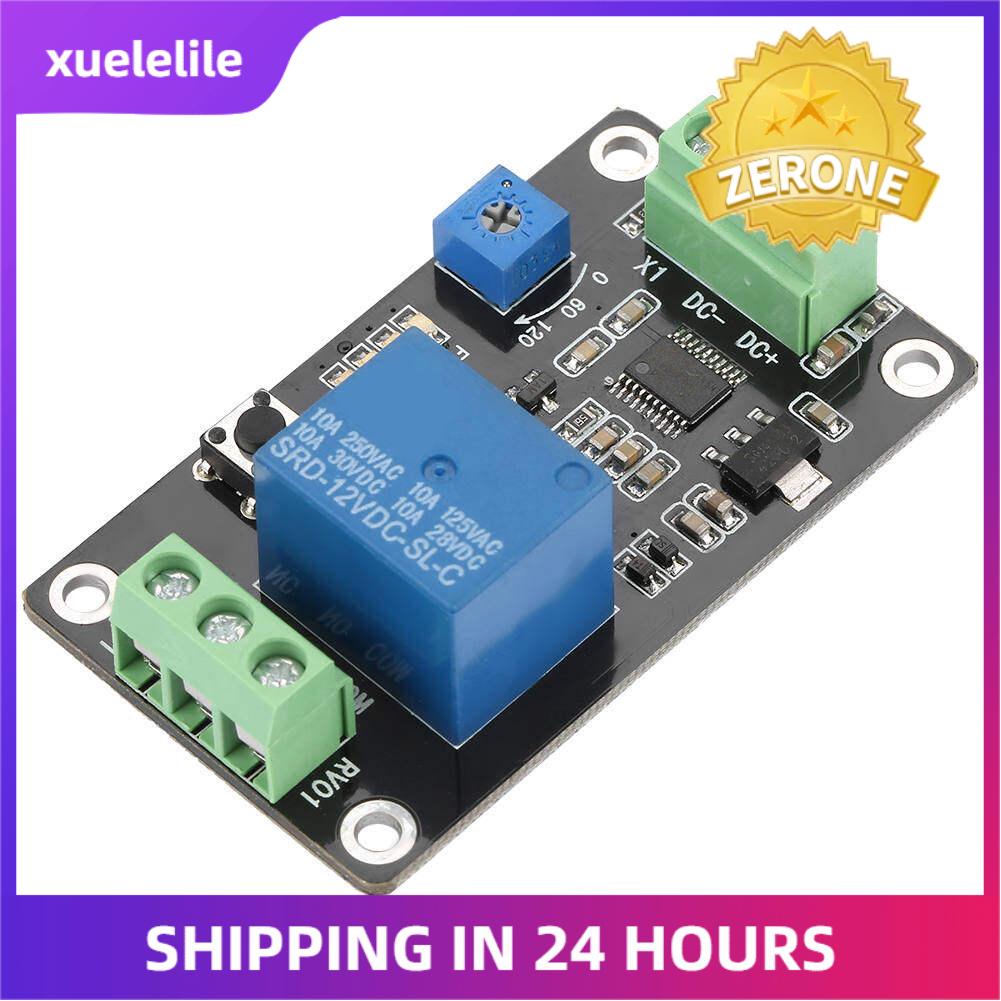 Rơle Hẹn giờ trễ Rơle tự khóa độ trễ bật công tắc thời gian Super 555 Timer DC 5V/12V/24V