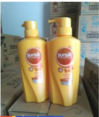 Dầu gội đầu Thái Lan Sunsilk Mềm Mượt vàng - 450ml