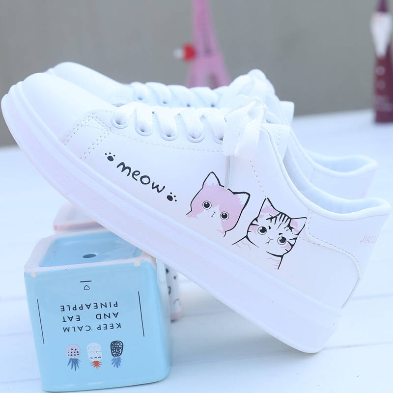 Giày thể dục học sinh thể thao phong cách Hàn Quốc size 35-40