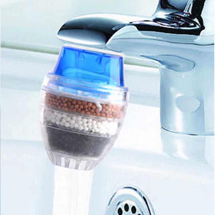 [HCM]Đầu Lọc Nước Tại Vòi 5 Tầng Zeolite Than Hoạt Tính Thiết BỊ Lọc Nước 5 Tầng