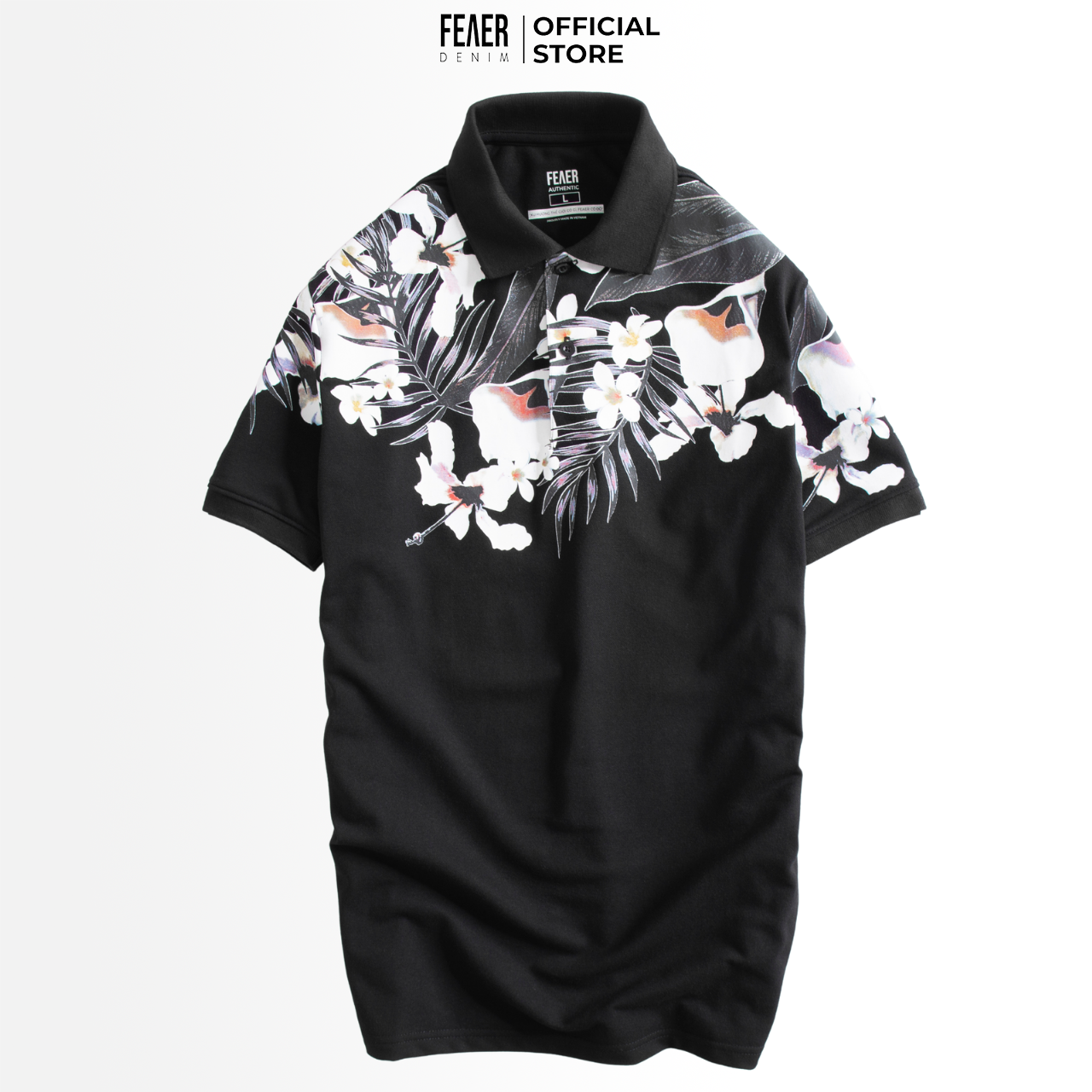 Áo polo nam cổ bẻ tropics vải cotton cao cấp, dày dặn, chuẩn form - feaer denim
