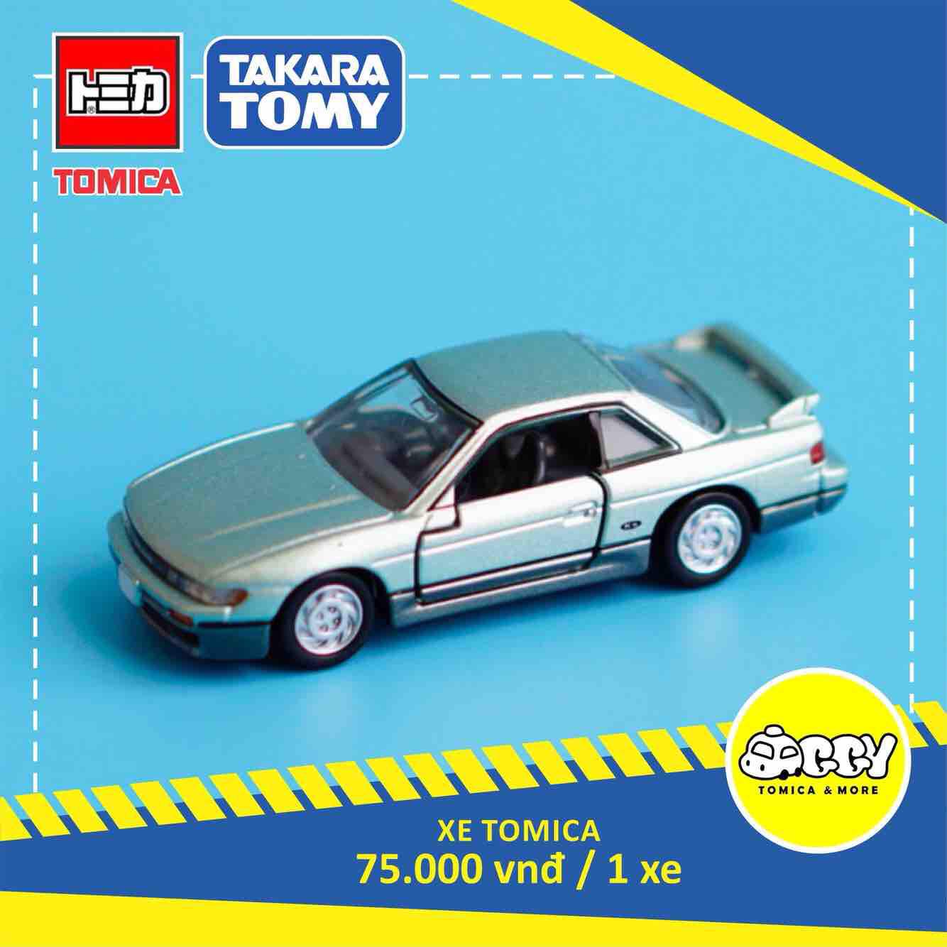 Xe mô hình Tomica Premium 08 Silvia