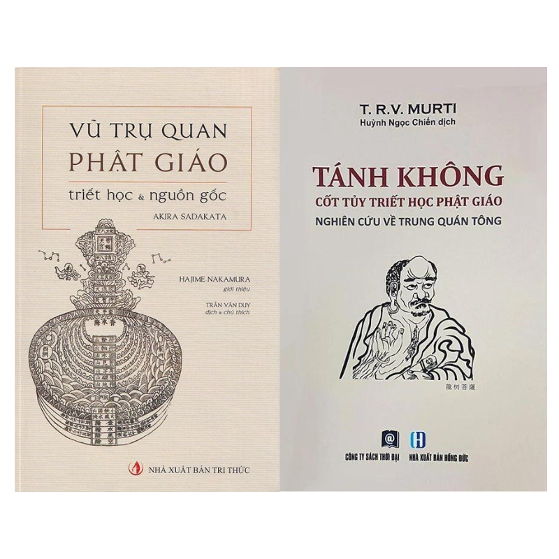 Combo vũ trụ quan phật giáo - triết học và nguồn gốc + tánh không - cốt tủy triết học phật giáo