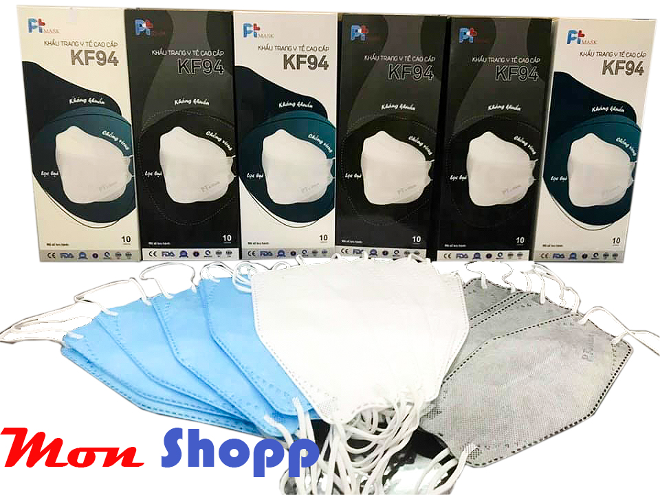 KHẨU TRANG Y TẾ CAO CẤP KF 94 PT MASK (HỘP 10 CÁI)