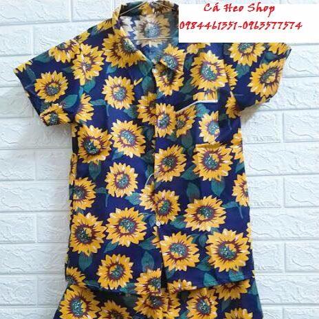 Bộ quần áo pijama hoa quả