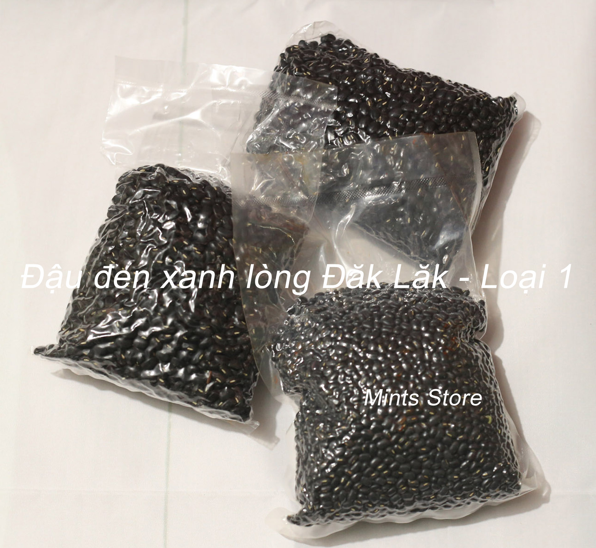 Đậu đen xanh lòng hạt nhỏ Đăk Lăk - loại 1 - 500 gr