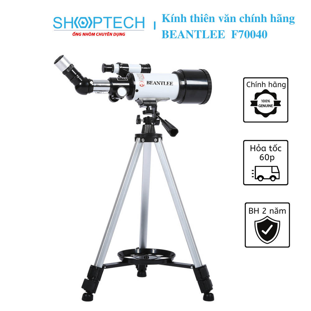 Kính thiên văn Beantlee F40070 cao cấp giá rẻ ngắm trăng sao rõ nét , di lịch, dã ngoại chính hãng
