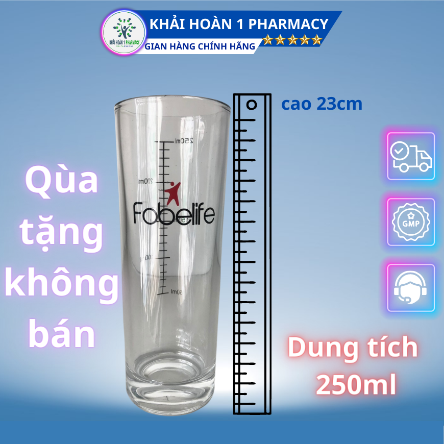 Ly thủy tinh chia vạch cao cấp dung tích 250ml
