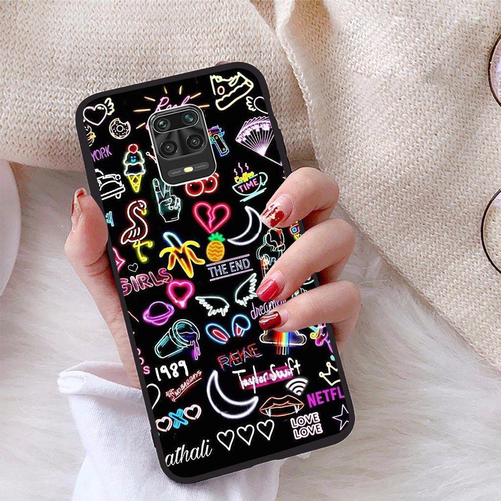 [HCM]Ốp lưng Xiaomi Redmi Note 9S viền dẻo TPU BST Phong cách tự do