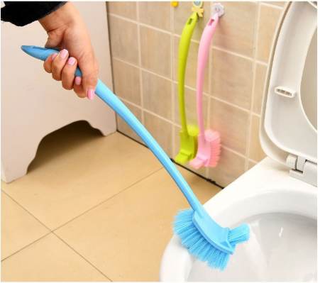 [HCM]BÀN CHẢI CỌ TOILET CỌ BỒN CẦU CHÙI RỬA NHÀ VỆ SINH NHÀ TẮM SIÊU SẠCH - THIẾT KẾ 2 ĐẦU THÔNG MINH GIÚP LÀM SẠCH ĐÁNH BAY MỌI VẾT BẨN