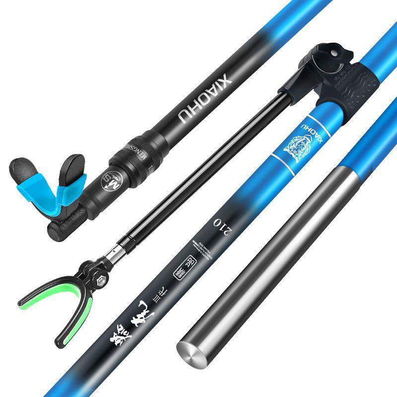 Gác cần câu tay carbon Xiaohu Bạch Hổ. Gác cần câu săn hàng