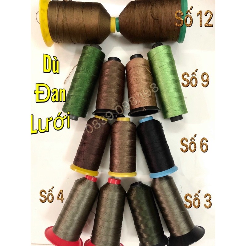 [HCM]Cuộn dù đan lưới lụp bẩy chim các loại