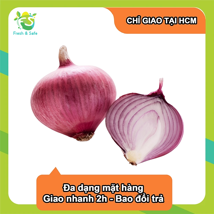 [Chỉ Giao HCM] Hành Tây Tím - 300g