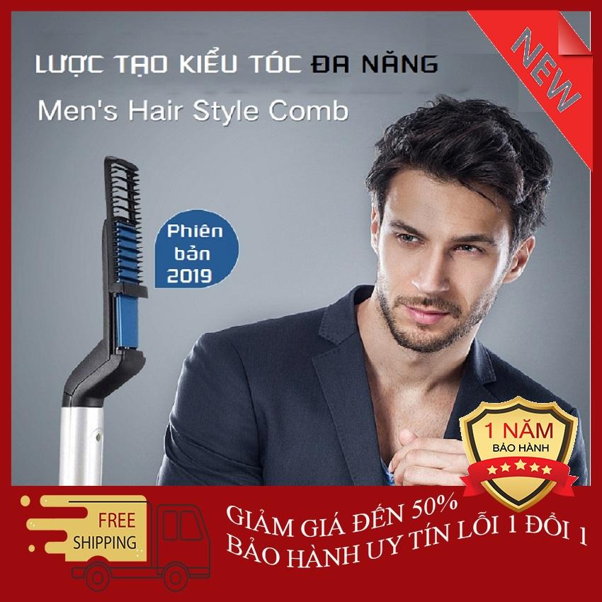 Lược Tạo Kiểu Tóc Đa Năng M'STYLER - Nhỏ Gọn, Làm Nóng Nhanh, Tóc Vào Nếp, Giữ Nếp Lâu - Máy uốn tóc lọn to, lược điện chải tóc, máy làm tóc - Banggood