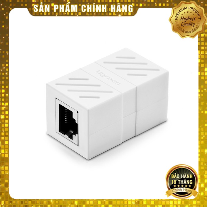 Đầu nối mạng Ugreen 20311 chuẩn Cat6 10Gbps màu trắng - HapuStore