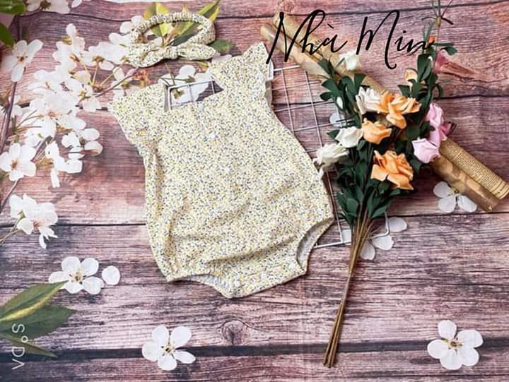 Đồ bé gái sơ sinh⚡Freeship+ Tặng kèm tuban⚡Váy bé gái VN thiết kế loại 1