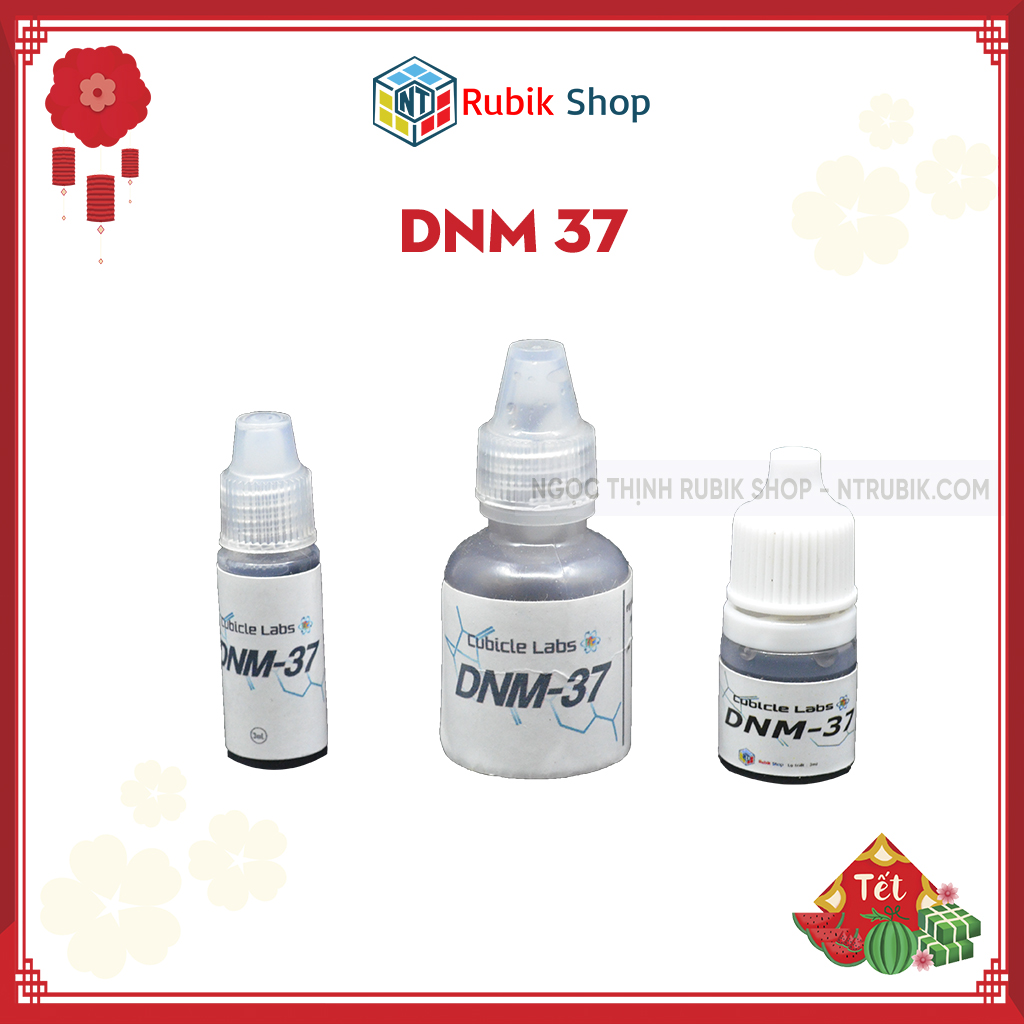 [Cubicle] DNM-37 dầu bôi trơn rubik lọ 3cc/ 10cc