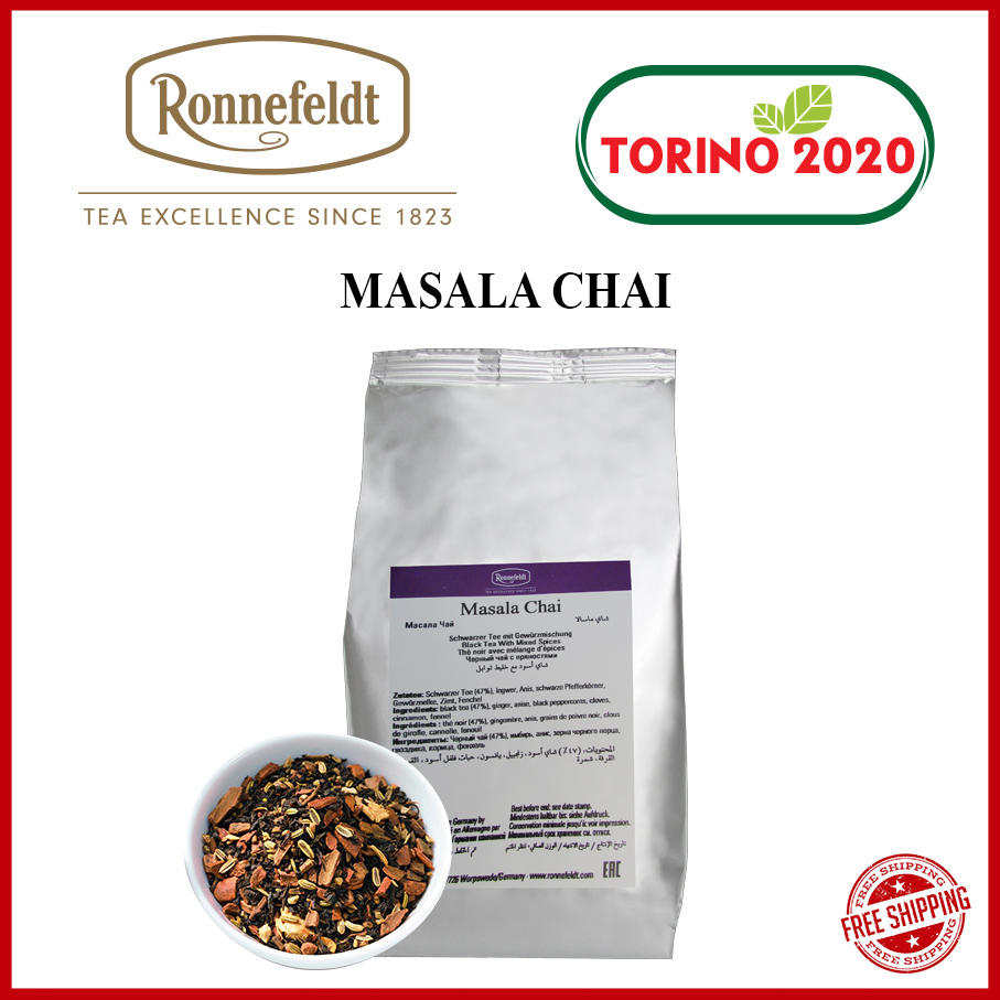 [HCM][HÀNG CHÍNH HÃNG] Trà lá Ronnefeldt tea - Trà lá Masala Chai  gói 100g