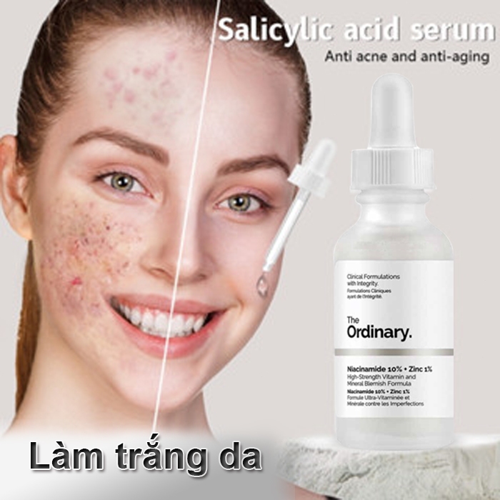 Serum Salicylic Acid Serum Mặt Serum Pox Remover Mặt Làm trắng Serum Thông thường Chống Mụn