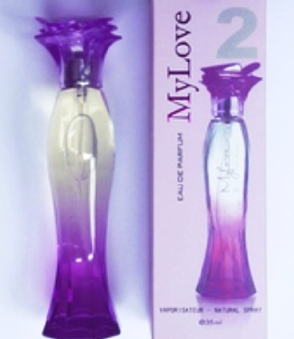 Nước hoa My Love chai 35ml màu tím số 2