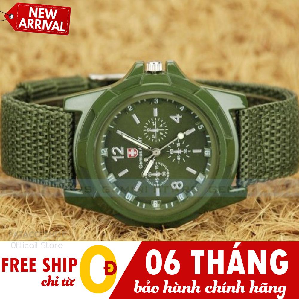 Đồng hồ thời trang nam , nữ, Đồng hồ Unisex, Đồng hồ Army A83, Dây dù trẻ trung, Phong cách thể thao, Chống nước sinh hoạt