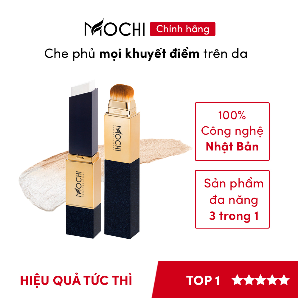 Kem che khuyết điểm Mochi Nhật Bản. Kem nền Uzume Cover Cream Stick chính hãng