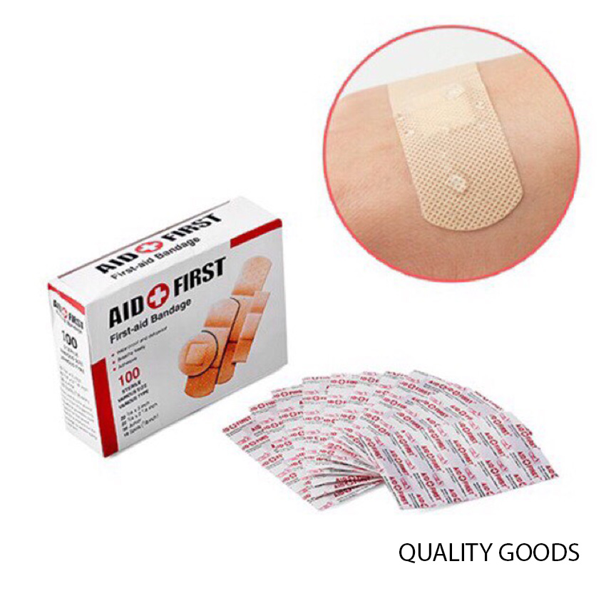 [HÀNG CHÍNH HÃNG] Hộp 100 băng gâu cá nhân các kích thước - Quality Goods - An toàn cho sức khỏe, dễ dãng sử dụng