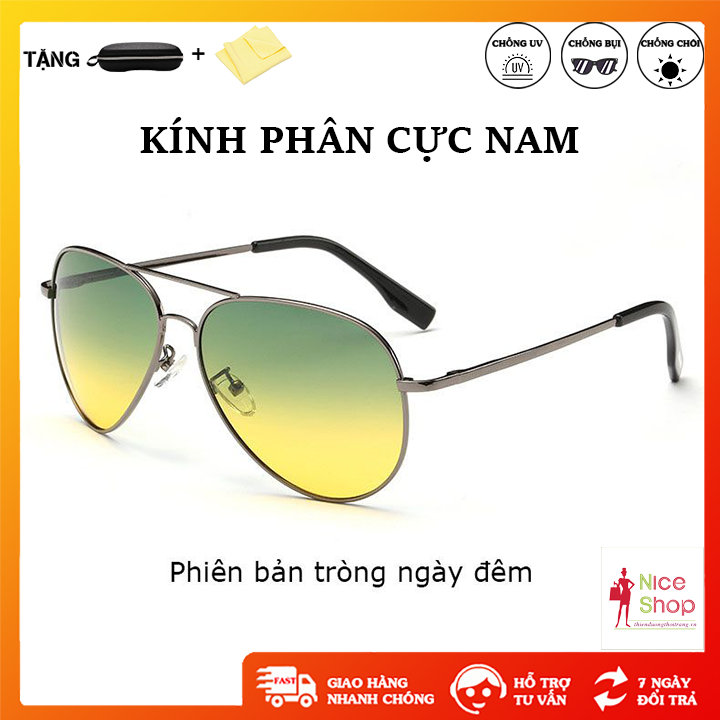 Mắt kính Perfe nam phân cực chống ảo giác chói tia uv hiệu quả - MK0027