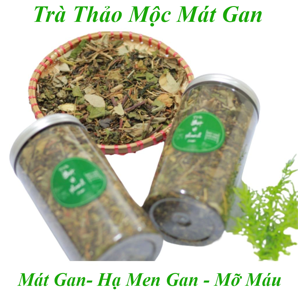 Trà bát vị thanh can mát gan - thanh nhiệt - giải độc gan