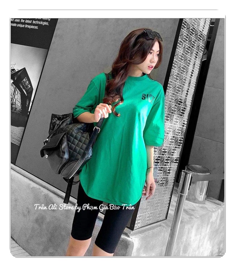 Đồ bộ nữ mặc nhà chất liệu vải thun Cotton Phối Cực Xinh, Cotton Cao Cấp co giãn 4 chiều, 3 size, 45-80kg vừa, Sick Lửng